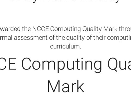 NCCE Computing Quality Mark